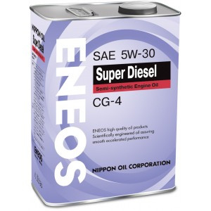 ENEOS Super Diesel 5w30  CG-4  6 л (масло полусинтетическое) фото 102734