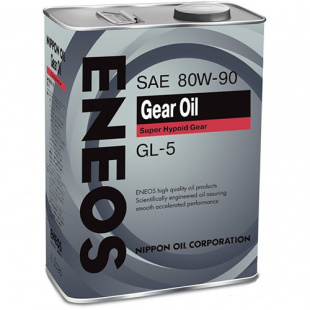 ENEOS GEAR  GL-5 80w90   4 л (масло минеральное) фото 88335