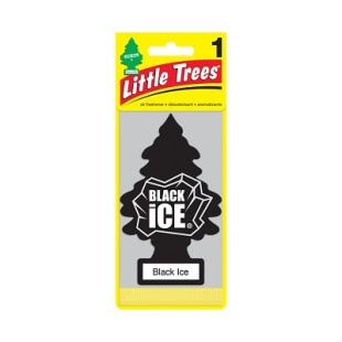 LITTLE TREES Ароматизатор Ёлочка "Черный лед" (Black Ice) фото 126377