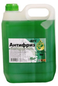 Жидкость охлаждающая "Антифриз -40" зеленый, канистра 5кг.BelProm фото 123021
