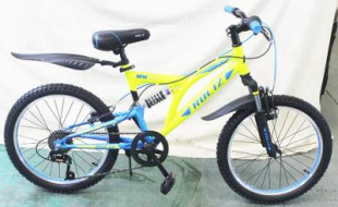 Велосипед  ROLIZ 20-108 желтый-синий фото 126203