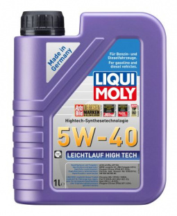 LIQUI MOLY Leichtlauf High Tech HC 5W40 SP A3/B4   1 л (масло синтетическое)8027/2327 фото 122938