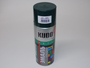 KUDO KU-1007 Эмаль зеленая 520 мл (аэрозоль) фото 85448