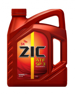 ZIC ATF SP-3   4 л (масло синтетическое) фото 93204