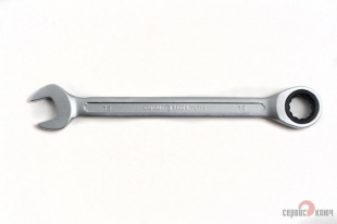 Ключ трещоточный 15мм (холодный штамп) CR-V 75715  СЕРВИС КЛЮЧ фото 115722