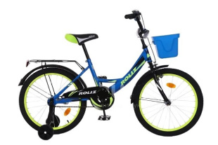 Велосипед  ROLIZ 20-002 синий фото 126518