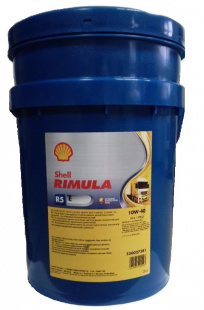 SHELL RIMULA R5 Е 10w40  CI-4/CF, E3/E5/E7   20 л (масло полусинтетическое) фото 114633