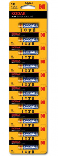 Эл-т питания Kodak MAX LR03-10BL  [K3A-10 ] фото 120015