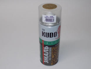 KUDO KU-3006 Эмаль молотковая по ржавчине - бронзовая 520 мл (аэрозоль) фото 85232