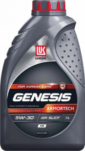 ЛУКОЙЛ Genesis Armortech HK 5w30  SL/CF, A3/B4    1 л (масло синтетическое) фото 84730