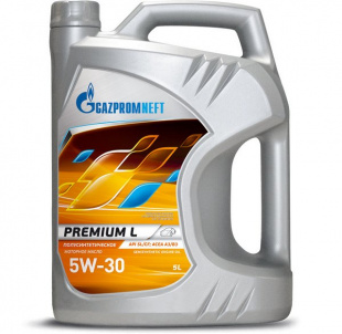 GAZPROMNEFT Premium L 5w30 SL/CF  5 л (масло полусинтетическое) фото 86085