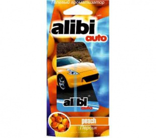 Ароматизатор подвесной Alibi Auto Персик AZARD ABA-22 фото 101060