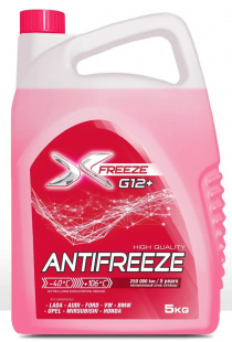 X-FREEZE G12+ Антифриз розовый  5 кг г.Дзержинск. фото 121052