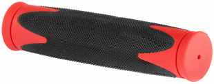 Рукоятки руля модель XH-G37B 110 мм чёрно-красные (пары), арт. 150146 фото 94036