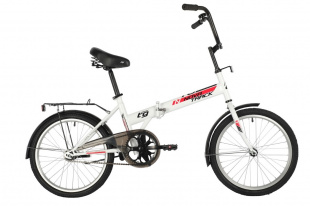 Велосипед NOVATRACK 20" складной, TG30, белый, тормоз нож, двойной обод,сид.и руль комфор 146216 фото 116505