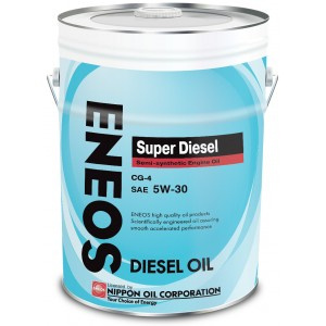 ENEOS Super Diesel 5w30  CG-4 20 л (масло полусинтетическое) фото 85829