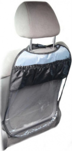 Защитная накидка на спинку переднего сиденья с 3 карманами, ЗНЗ , ТОП АВТО фото 118923