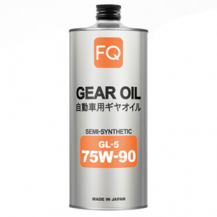 FQ  GEAR GL-5   75W90   SEMI-SYNTHETIC   1л  масло трансмиссионное фото 117169