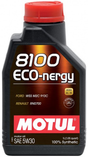 MOTUL 8100 Eco-nergy 5W30  SL, A5/B5   1 л (масло синтетическое) 102782 фото 86924