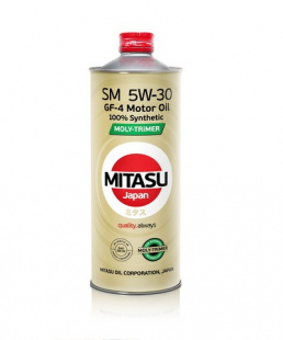 MITASU MOLY-TRIMER 5W30  SM/CF  1 л (масло синтетическое) фото 102227