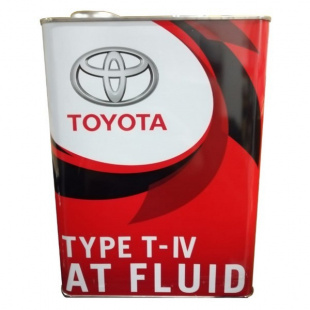 TOYOTA ATF TYPE T-IV  4 л (жидкость для АКПП,авто с 1997 г) Япония, Железная банка фото 86245