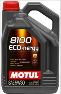 MOTUL 8100 Eco-nergy 5W30  SL, A5/B5   5 л (масло синтетическое) 111686 фото 121426