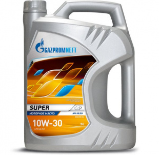 GAZPROMNEFT Super 10w30 SG/CD  5 л (масло полусинтетическое) фото 91517