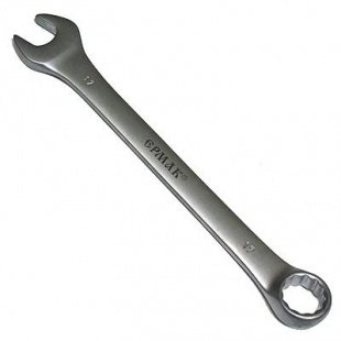 ЕРМАК Ключ рожково-накидной, 17мм CRV матовый (736-058) фото 91669