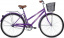 Велосипед FOXX 28" FIESTA фиолетовый, сталь, размер 20" + передняя корзина 154844 t('фото') 0