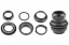 Детали рулевой колонки KL-B202K 1" резьбовая, стальная чёрная, с ограничителем, арт. 170116 t('фото') 0