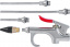ABGK5 Пистолет продувочный с насадками в наборе, 5 предметов t('фото') 0