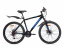 Велосипед BLACK AQUA Cross 2651 MD matt 26" (РФ) (черный-синий, 16")GL-318DTR 