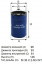 Фильтр охлаждающей жидкости OGC 1075 \GOODWILL   (P550867) (FLEETGUARD. WF2127)  (SAKURA. WC-57020)