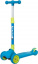Самокат  Novatrack RainBow для детей ,складной,свет.широкие колеса PU 120*40мм,синий 141033 t('фото') 0