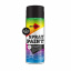 Краска-спрей черная матовая AIM-ONE 450 мл (аэрозоль).Spray paint black matt 450ML SP-MB4 t('фото') 0