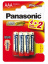 Эл-т питания PANASONIC LR 3 PRO BL6 (бл.4+ 2шт) (мизинчиковые) t('фото') 0