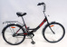 Велосипед BA Street Beat 141 24"; 1s (РФ) (черный-красный) YF-703CTR