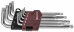 TTK9S Набор ключей торцевых T-TORX® с центрированным штифтом, Т10H-T50H, 9 предметов