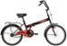 Велосипед NOVATRACK 20" складной, TG 30, черный, передний тормоз V-Brake задний ножн, багажник139791