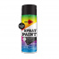 Краска-спрей черная матовая AIM-ONE 450 мл (аэрозоль).Spray paint black matt 450ML SP-MB4