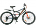 Велосипед BLACK AQUA Mount 1461 D matt 24" 2018 оранжевый-хаки GL-209D