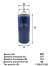 Фильтр топливный FG 1094 \6003113550\GOODWILL   KOMATSU  (P553500)  (FF5611)  (SAKURA. FC-56230)