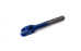 Вилка для трюкового самоката 100мм х1-1/8", стальная, резьбовая, шток 200мм, матовая синяя 9893