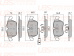 B1102017 \5N0698151\UBS торм. колодки пер.    AUDI Q3 11-/VW SHARAN 10-/TIGUAN (07-)  (TRW. GDB1762)