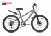 Велосипед BLACK AQUA Cross 1451 D 24" 6 SPD (серый-оранжевый) GL-217D