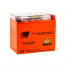 Аккумулятор Мото/Снегоход (оранжевый) 19 а/ч OUTDO UB16L (YB16L)-BS  iGEL индикатор обр.  174х101х15