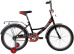 Велосипед NOVATRACK 20" URBAN чёрный, защита А-тип, тормоз нож, крылья и багажник хром 158769