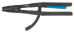 P9916B Щипцы загнутые 90° с фиксатором для стопорных колец, сжим, 85-170 мм, 3.5-4.0 мм, 400 мм