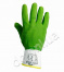 Перчатки покрытые вспененным латексом зеленым (4526) (120 пар)
