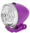 Фонарь передний JY-592 3 светодиода серебристо-фиолетовый, арт. 560094